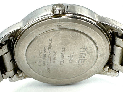 TIMEX Quartz Watch Silver Tone x Gold Tone
