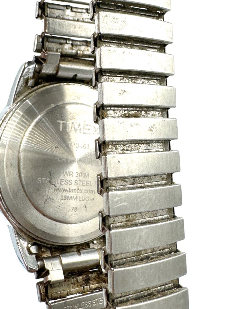 TIMEX Quartz Watch Silver Tone x Gold Tone