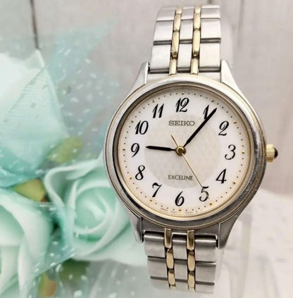 Seiko Excelline Analog Quartz Women Working Item Exceline Watch
