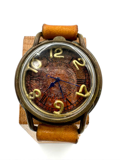 ARKRAFT Patrice Ocean Handcrafted Watch by Hidekazu Araki Quartz 44mm For Parts