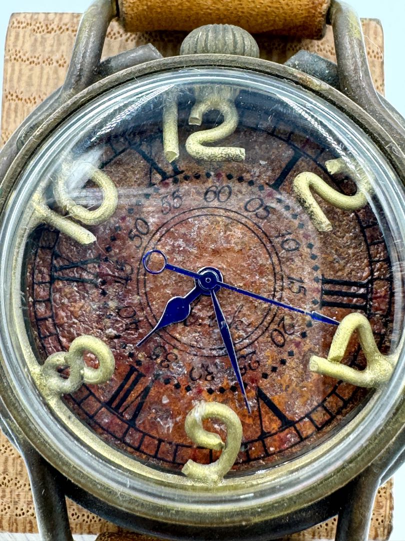 ARKRAFT Patrice Ocean Handcrafted Watch by Hidekazu Araki Quartz 44mm For Parts