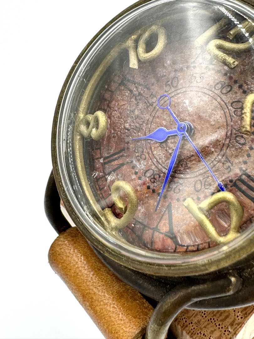 ARKRAFT Patrice Ocean Handcrafted Watch by Hidekazu Araki Quartz 44mm For Parts
