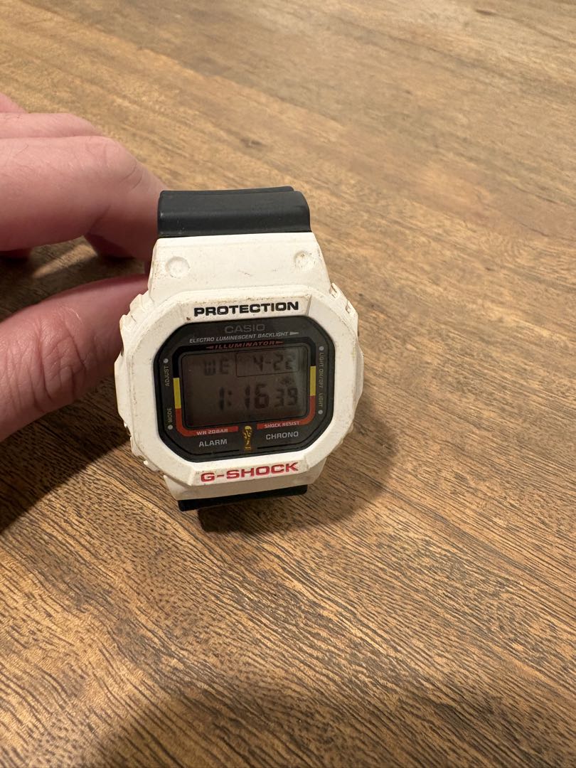 G-shock DW-5600WC-1JR Digital Quartz Men