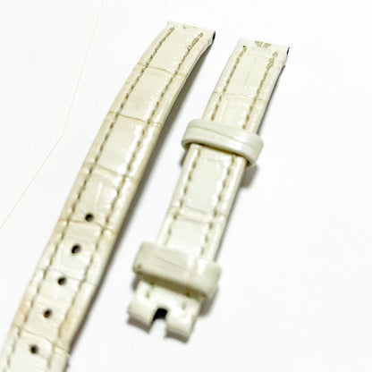 Harry Winston Analog Quartz Women ハリーウィンストン 純正レザーベルト ホワイト