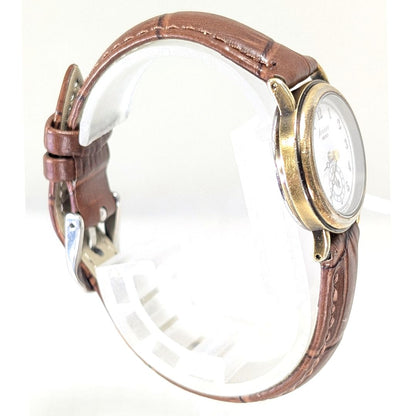 Seiko Avenue Analog Quartz Women Small Seconds Battery & Band Replaced Working Item