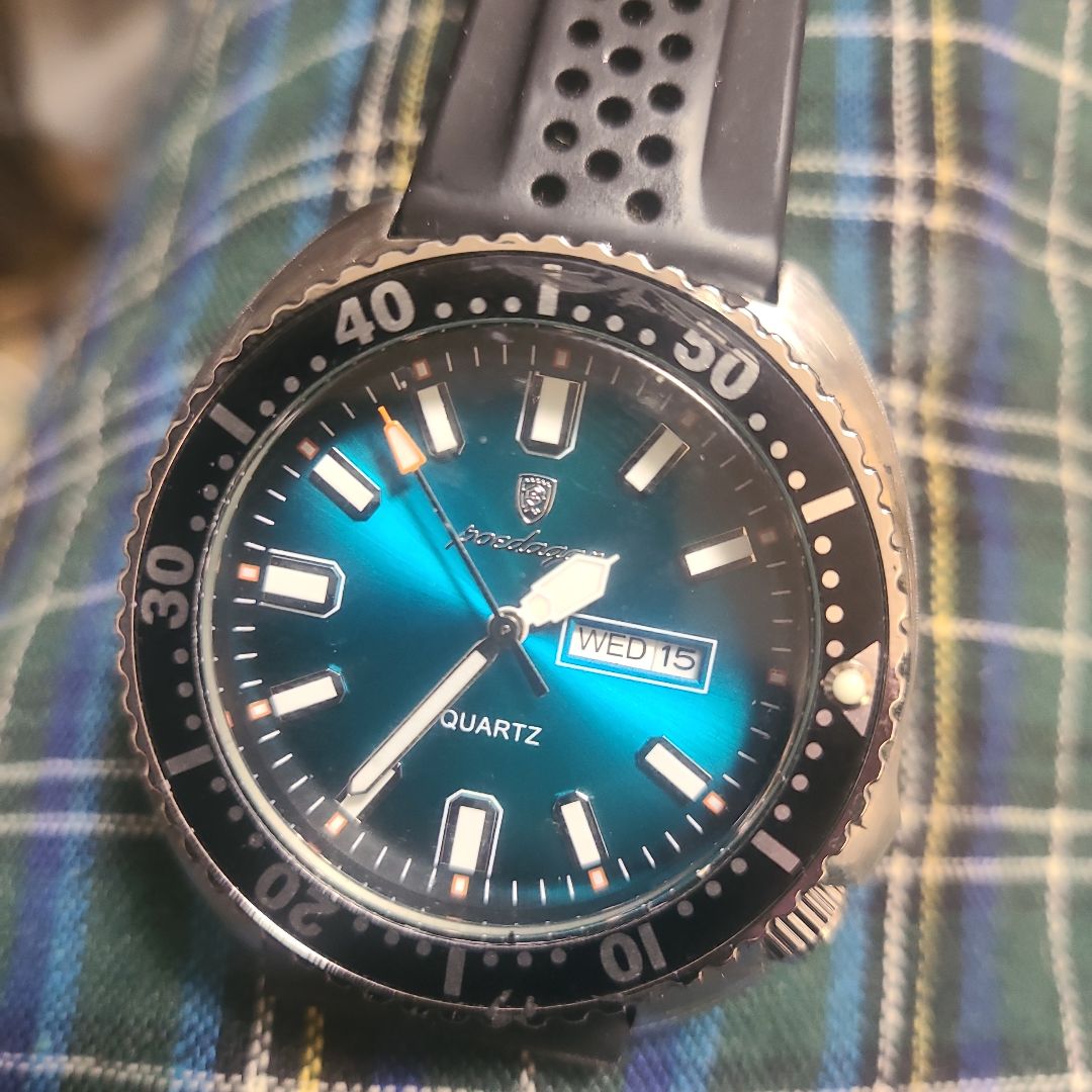 Poedagar Analog Quartz Men