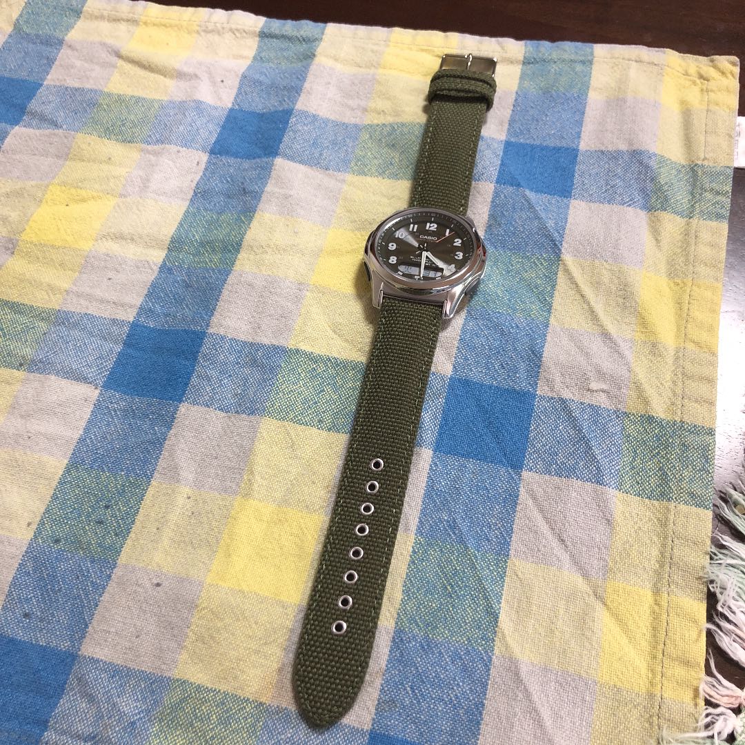Casio Wave Ceptor Analog Solar Men