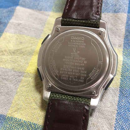 Casio Wave Ceptor Analog Solar Men