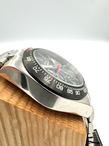 Brookiana Analog Quartz Men Gimmick Rotor Watch