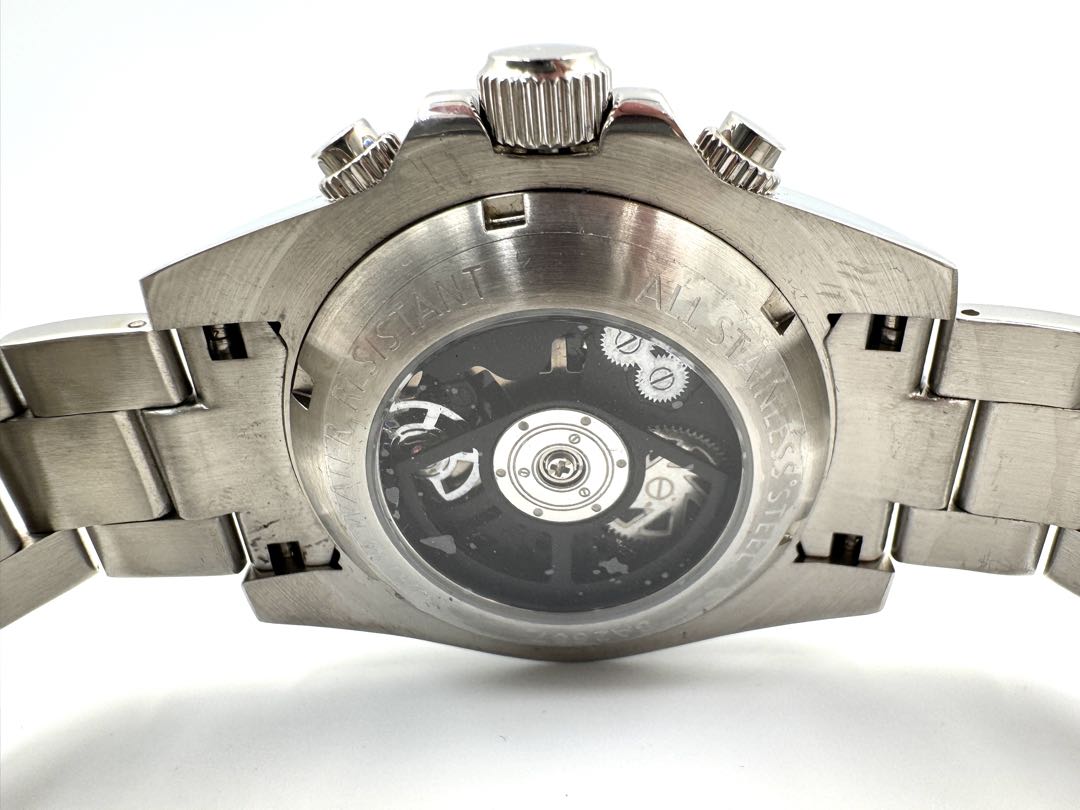 Brookiana Analog Quartz Men Gimmick Rotor Watch