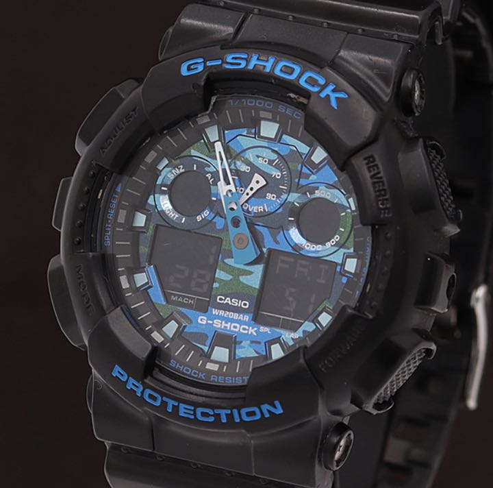 G-shock GA GA-100CB Digital-Analog Quartz Men -100Cb