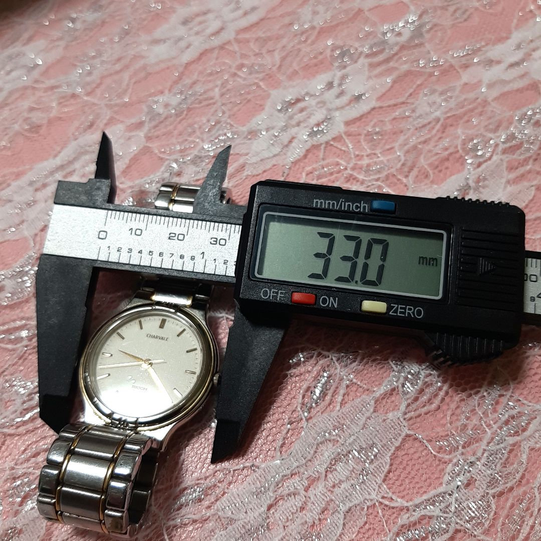 Analog Quartz Men Men Vintage Ricoh Charvale Watch Men'S Rare