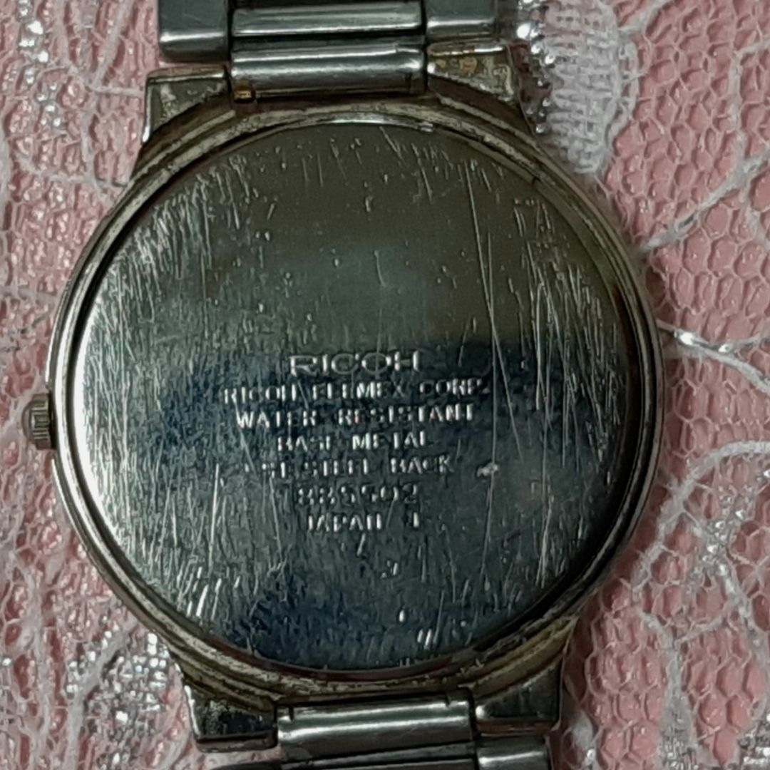 Analog Quartz Men Men Vintage Ricoh Charvale Watch Men'S Rare