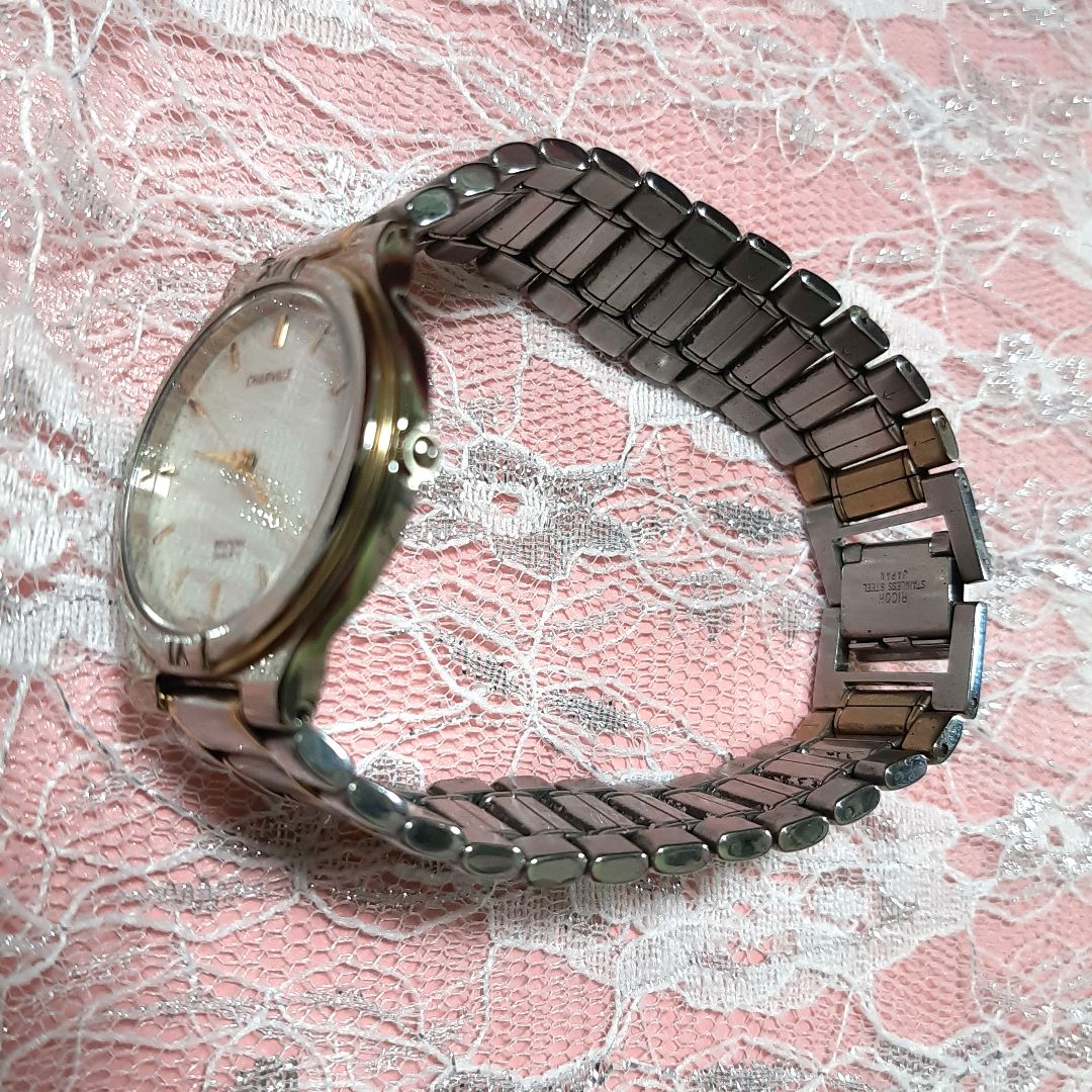 Analog Quartz Men Men Vintage Ricoh Charvale Watch Men'S Rare