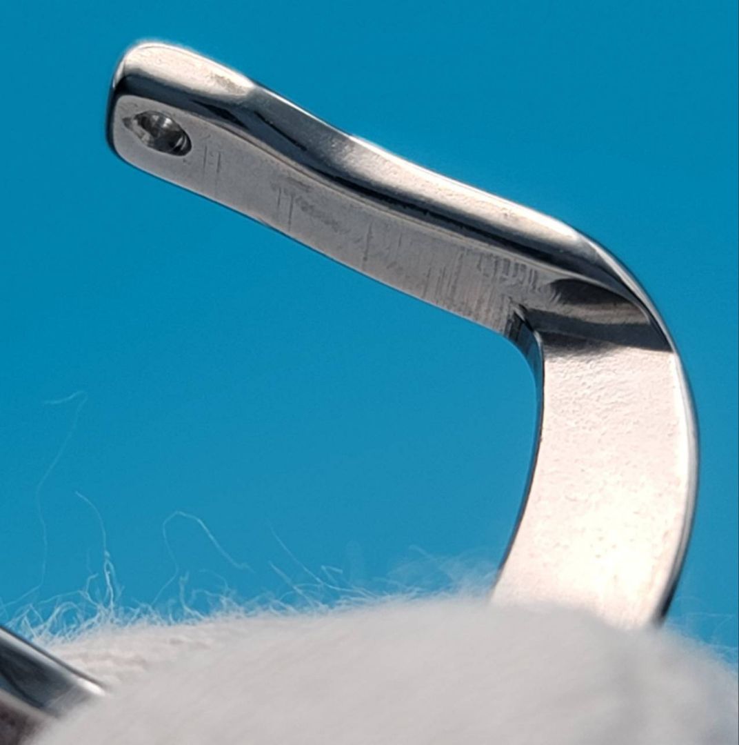 Analog Quartz Men Men Mauboussin Genuine Buckle 15Mm Silver Tone