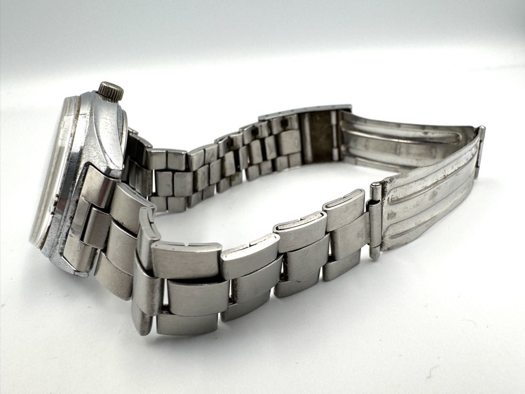 Seiko Tomony 5000-8010 Analog Mechanical (Manual) Unisex Adults Day Date Manual Vintage Men'S Watch Runs