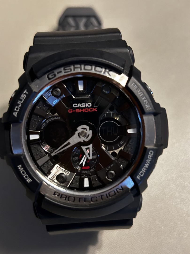 G-Shock GA GA-200BW-1AJF Digital-Analog Quartz Men -200Bw-1Ajf