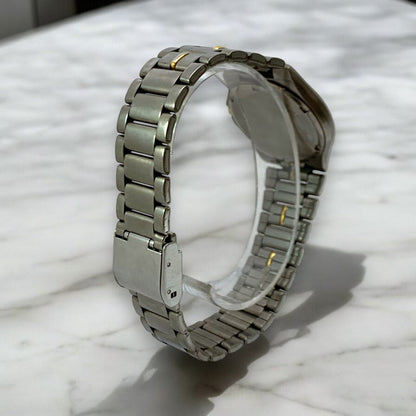 Aureole Analog Quartz Men オレオール M443❀ Watch コンビ チタン ３針 ローマン 防水