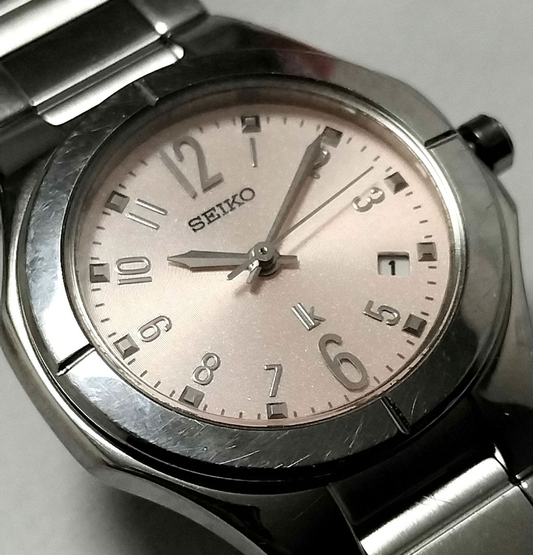 Seiko lk/lukia 7N82-0AX0 Analog Quartz Women Working Product Lukia Watch Item