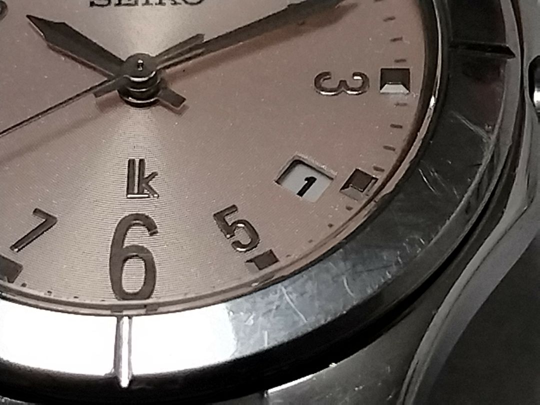 Seiko lk/lukia 7N82-0AX0 Analog Quartz Women Working Product Lukia Watch Item