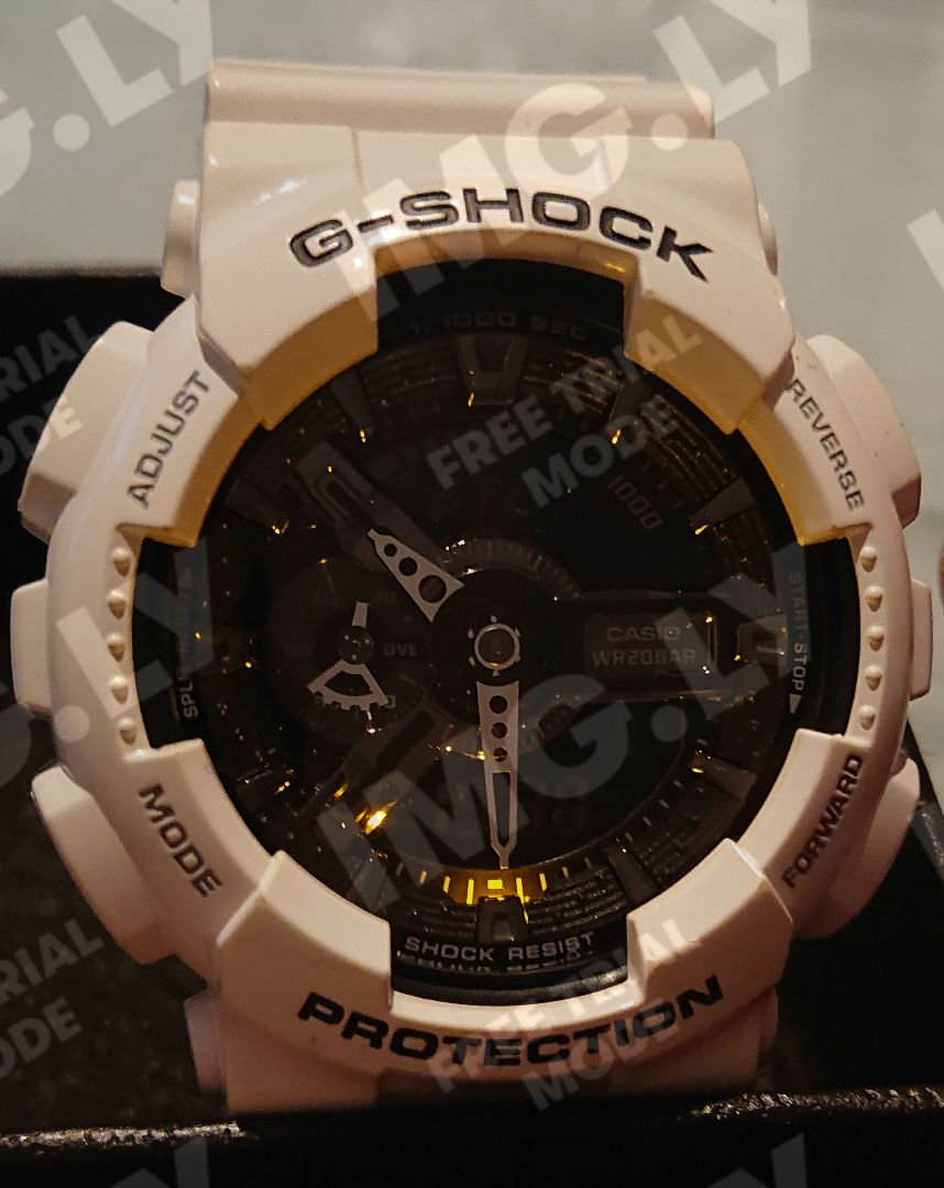 G-Shock GA GA-110GW Digital-Analog Quartz Men -110Gw