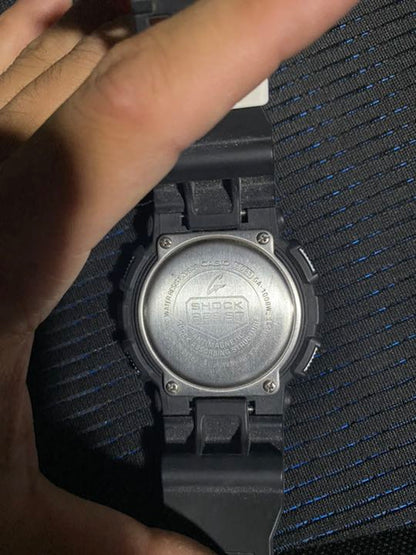 G-Shock GA-100BW Digital-Analog Quartz Men