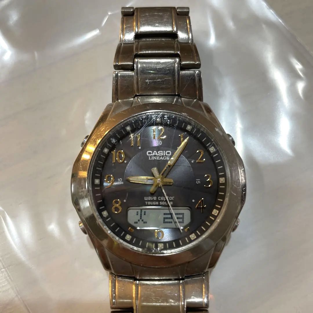 Casio Wave Ceptor Digital-Analog Solar Men