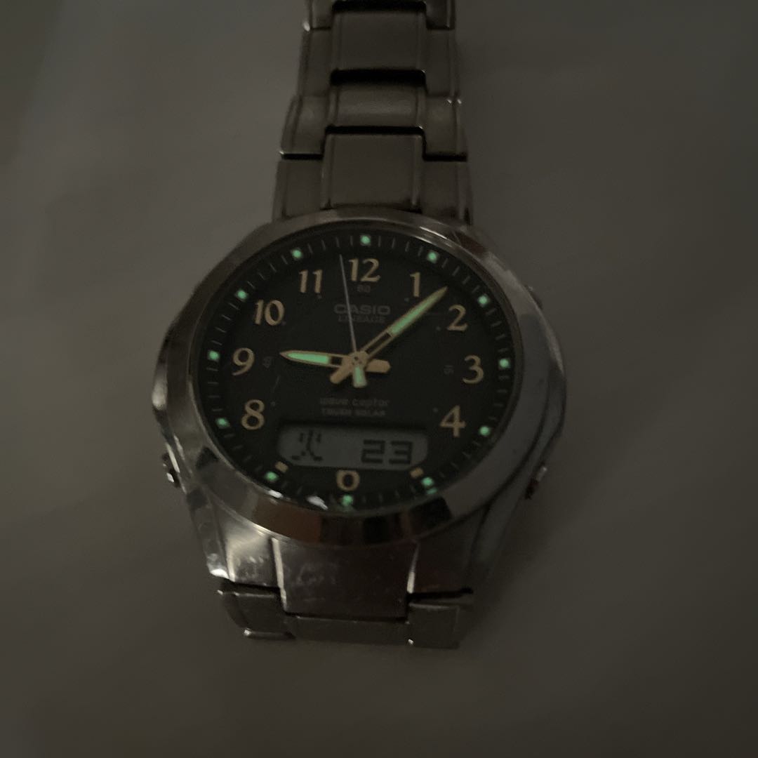 Casio Wave Ceptor Digital-Analog Solar Men