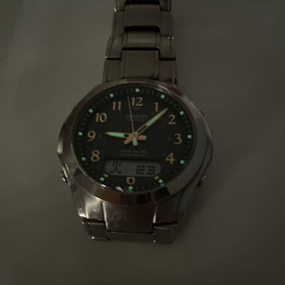 Casio Wave Ceptor Digital-Analog Solar Men