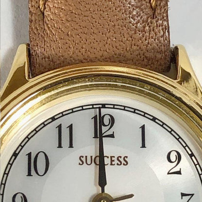Seiko Alba SUCCESS V701-1S10 Analog Quartz Women Beautiful Item Unused Leather Belt Working Item
