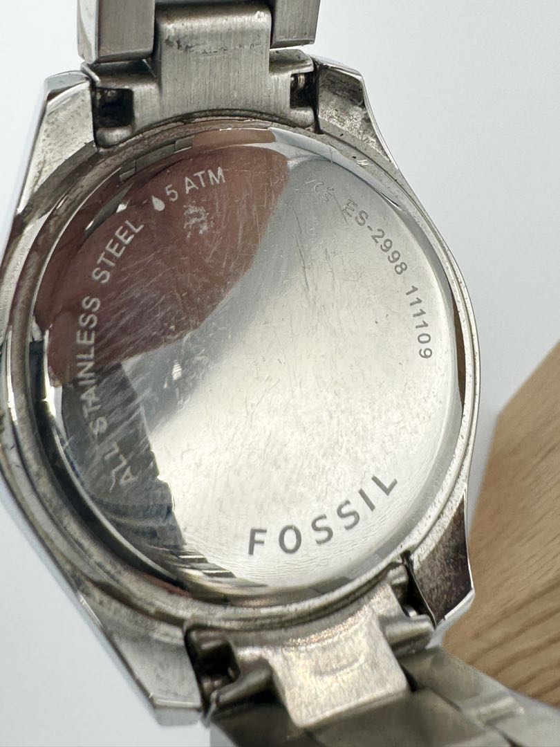 Fossil Analog Quartz Women Watch Date Calendar