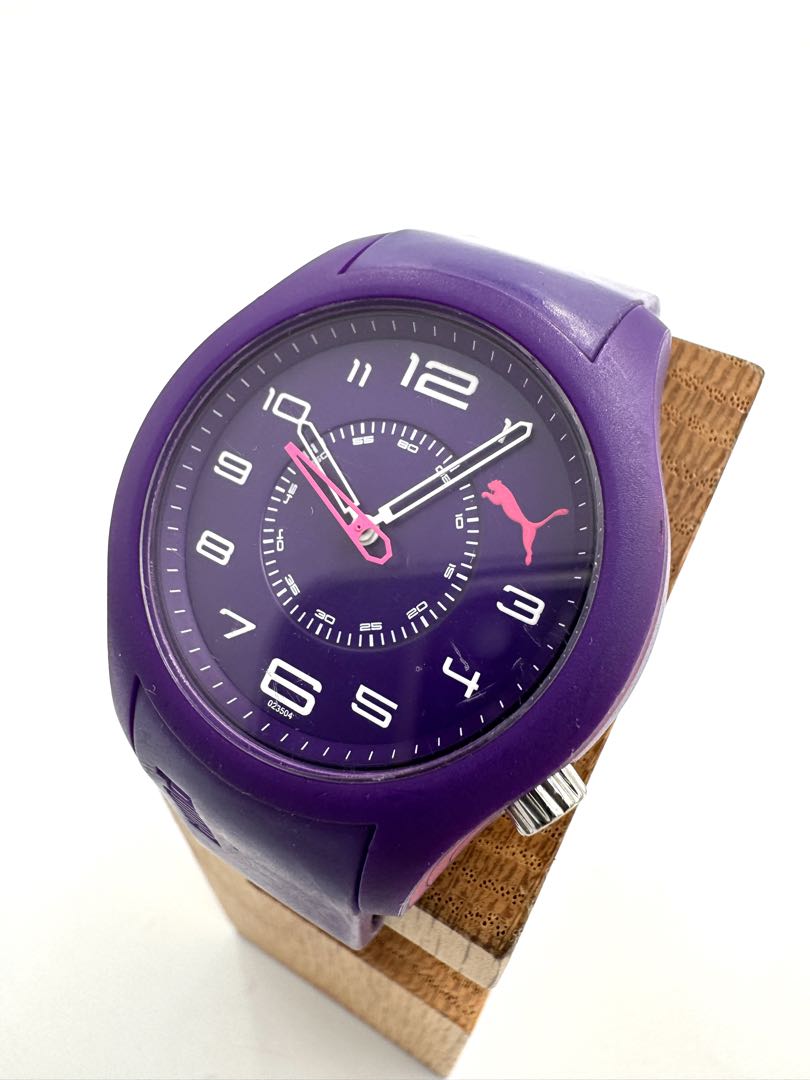 Puma Analog Quartz Men Watch Purple