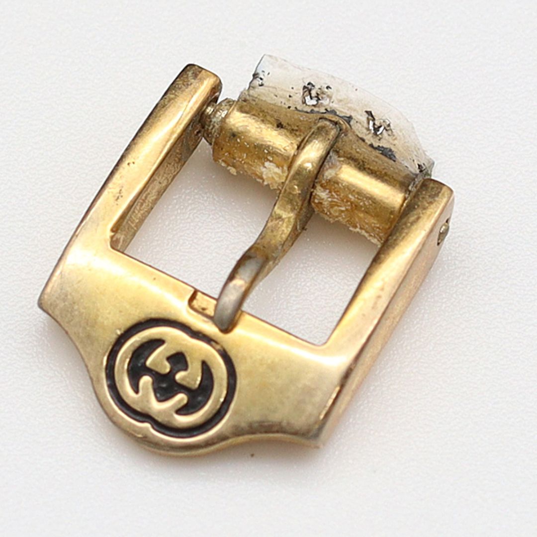Gucci Genuine Buckle Gold Tone 8Mm Women'S For Parts