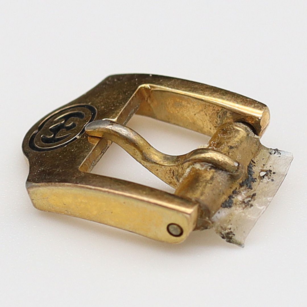 Gucci Genuine Buckle Gold Tone 8Mm Women'S For Parts