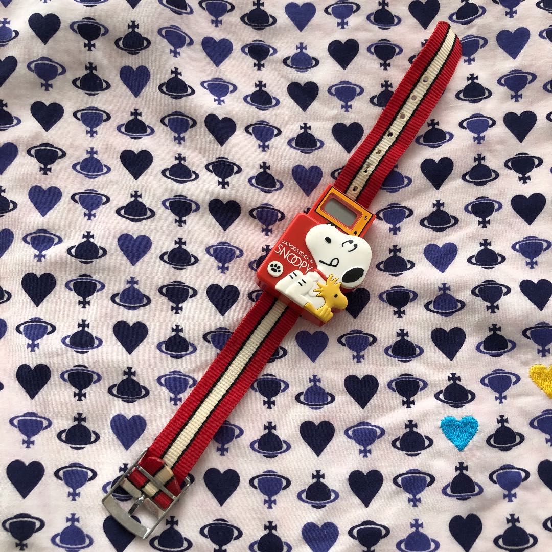 Snoopy PEANUTS SNOOPY Digital Quartz Women