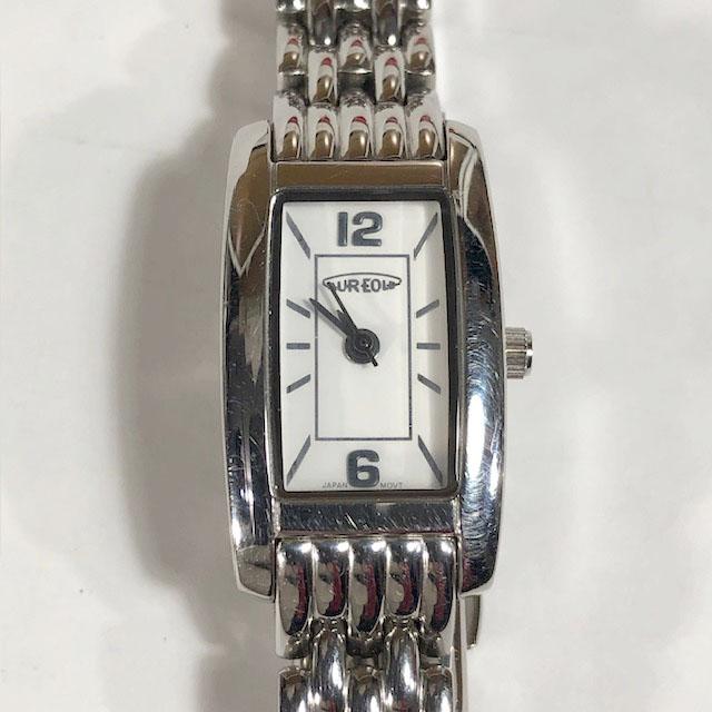 Aureole X28MM Analog Quartz Women 希少美品 オレオール ホワイト文字盤 Working Item