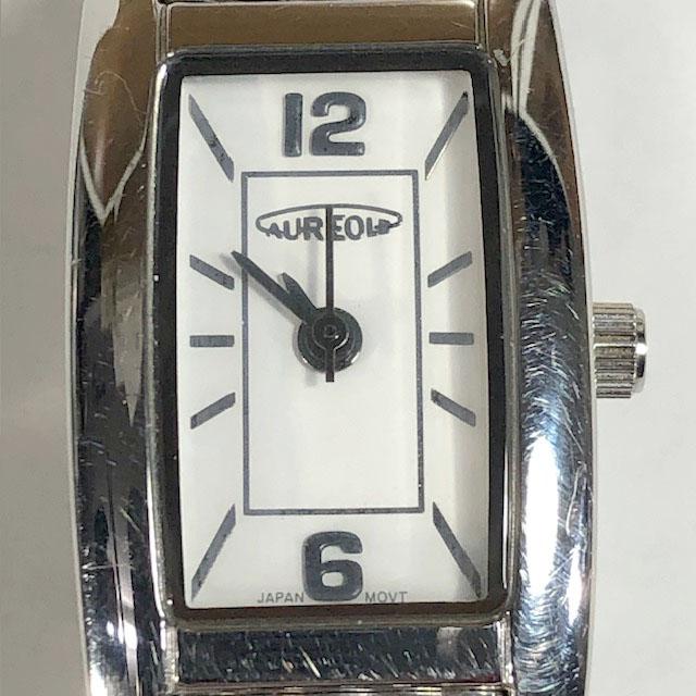 Aureole X28MM Analog Quartz Women 希少美品 オレオール ホワイト文字盤 Working Item