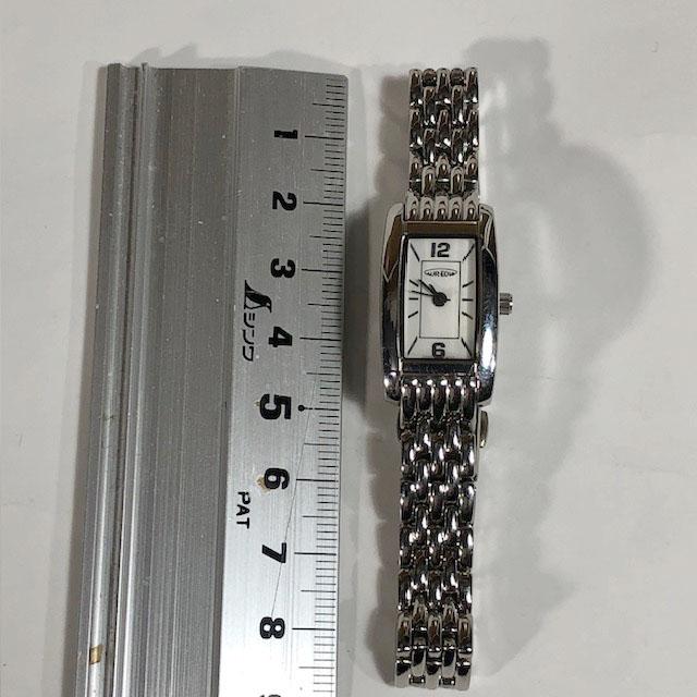 Aureole X28MM Analog Quartz Women 希少美品 オレオール ホワイト文字盤 Working Item