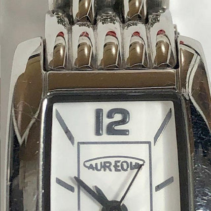 Aureole X28MM Analog Quartz Women 希少美品 オレオール ホワイト文字盤 Working Item