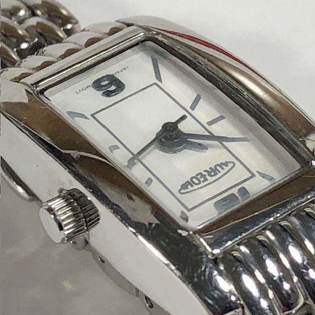 Aureole X28MM Analog Quartz Women 希少美品 オレオール ホワイト文字盤 Working Item