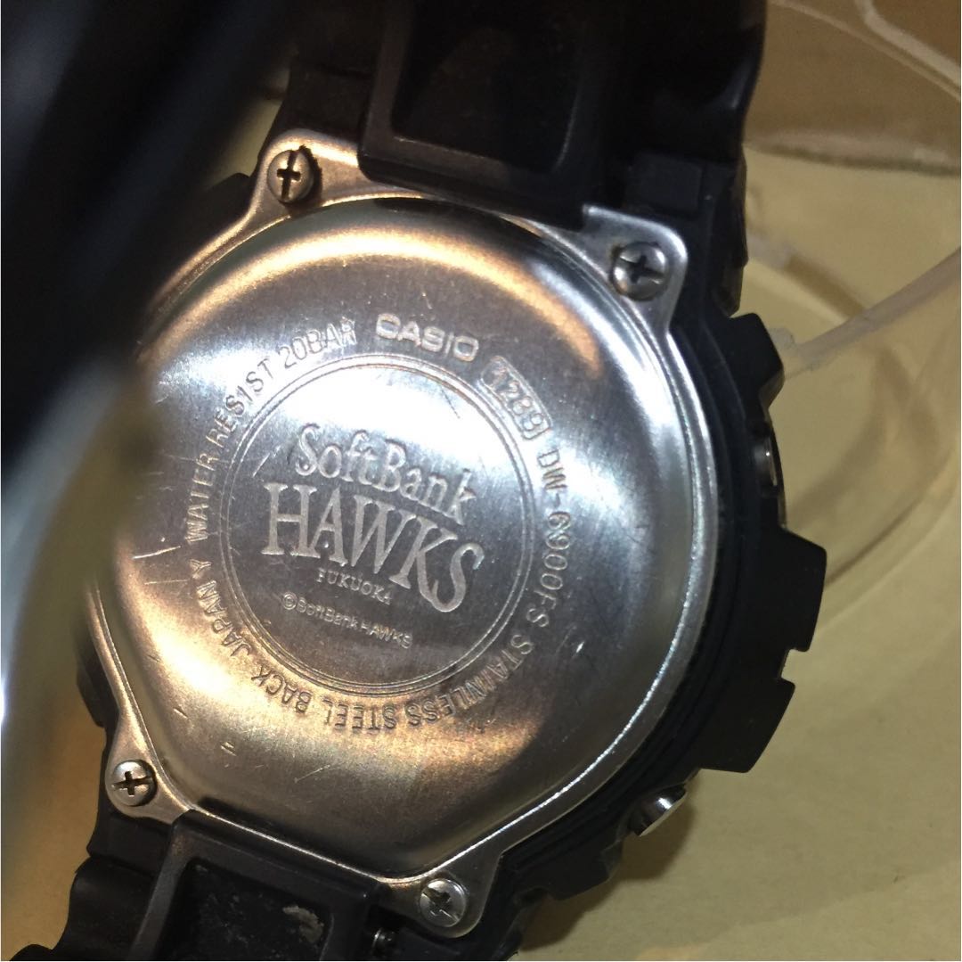 G-Shock Softbank Howcs Digital Quartz Men ジーショック Casio D-44. ソフトバンク 杉内