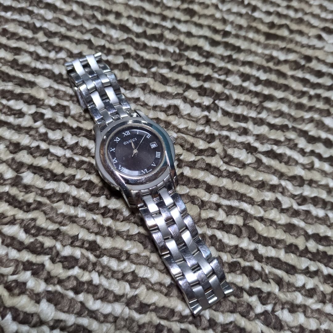Gucci 5500L Analog Quartz Women ジャンク グッチ Watch
