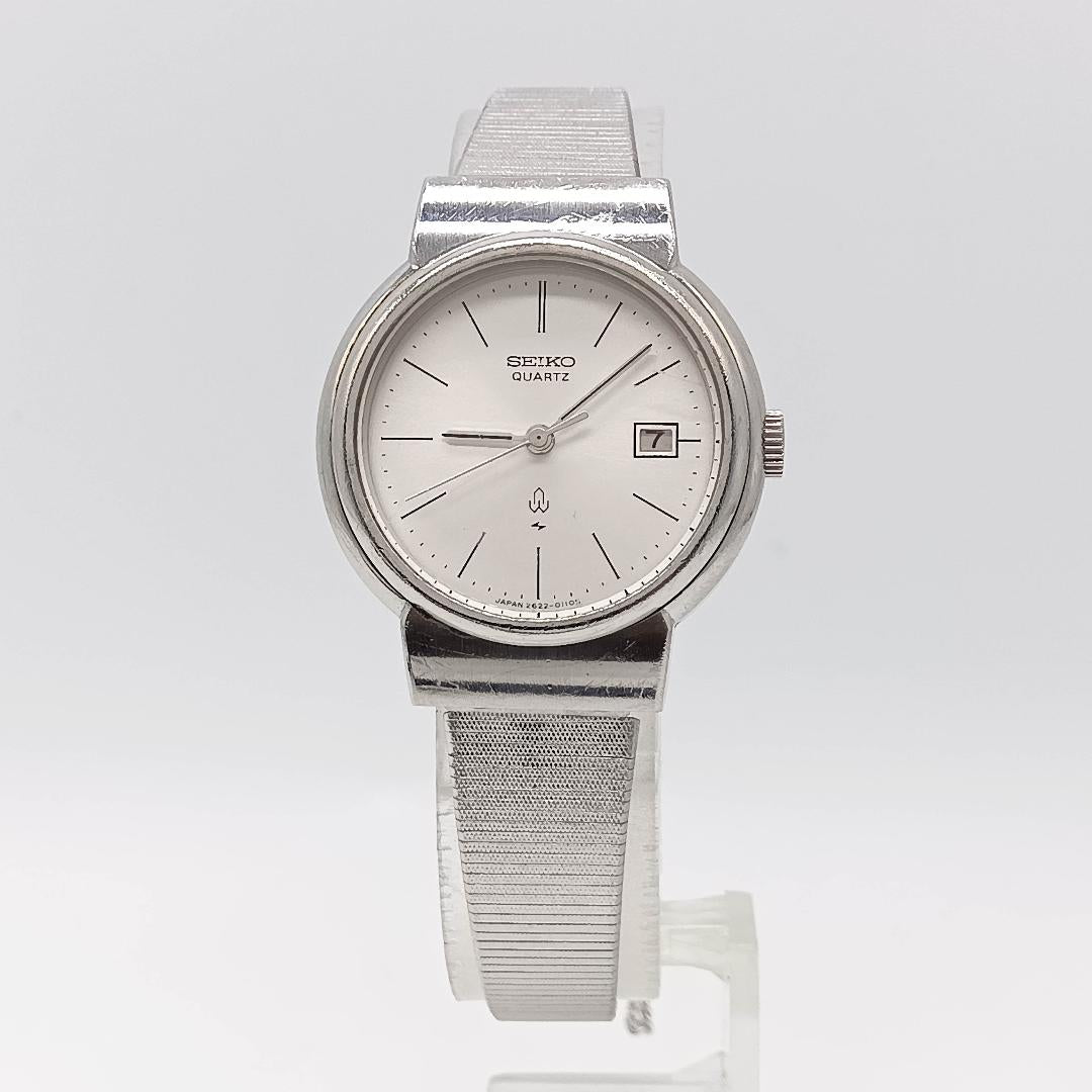Seiko Analog Quartz Women Watch Silver Tone Battery Replaced