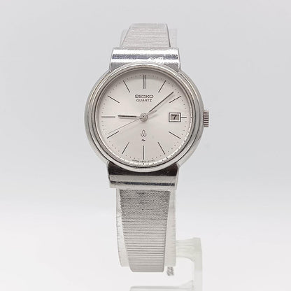 Seiko Analog Quartz Women Watch Silver Tone Battery Replaced