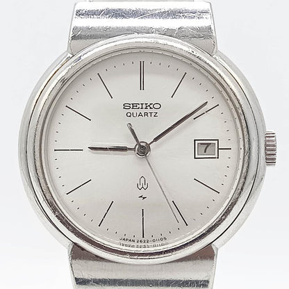 Seiko Analog Quartz Women Watch Silver Tone Battery Replaced