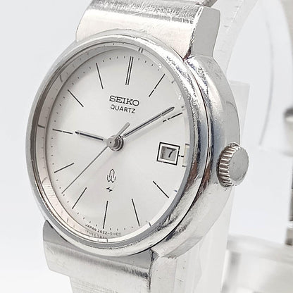 Seiko Analog Quartz Women Watch Silver Tone Battery Replaced
