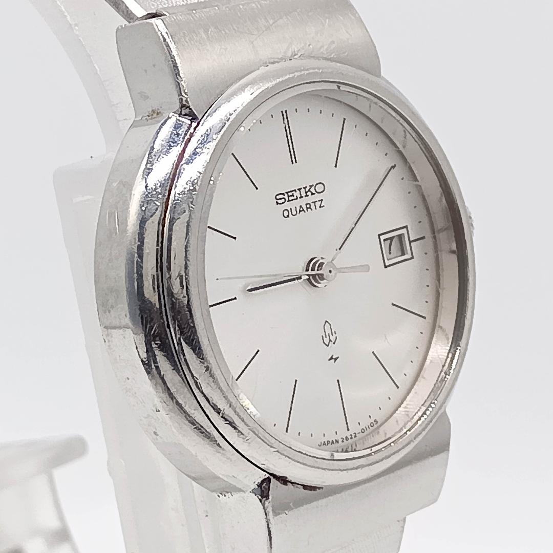 Seiko Analog Quartz Women Watch Silver Tone Battery Replaced