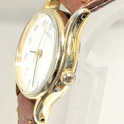 Seiko Analog Quartz Women Battery & Band Replaced Working Item
