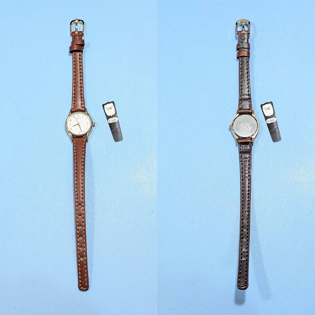 Seiko Analog Quartz Women Battery & Band Replaced Working Item