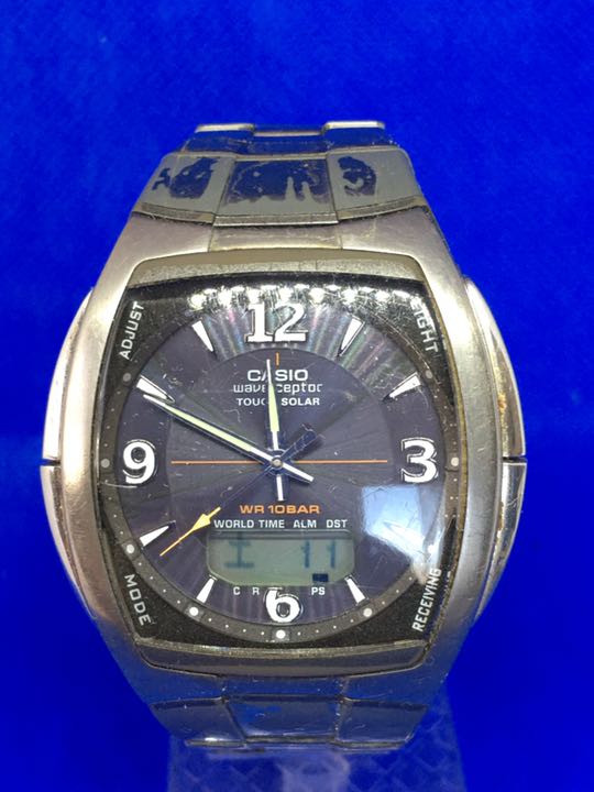 Casio Wave Ceptor WVA-44OTJ Digital-Analog Solar Men